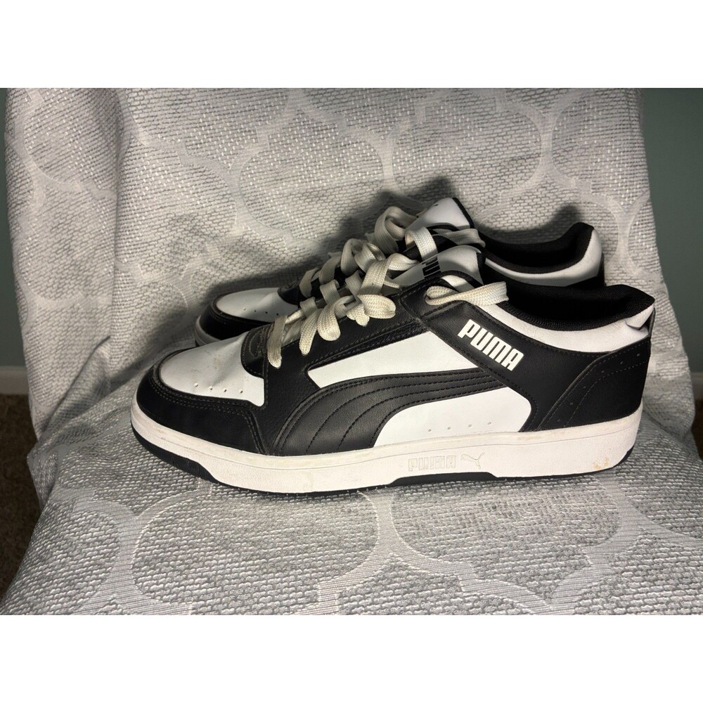 Puma Men's Black  Rebound Joy Low Top Sneaker Sz 11